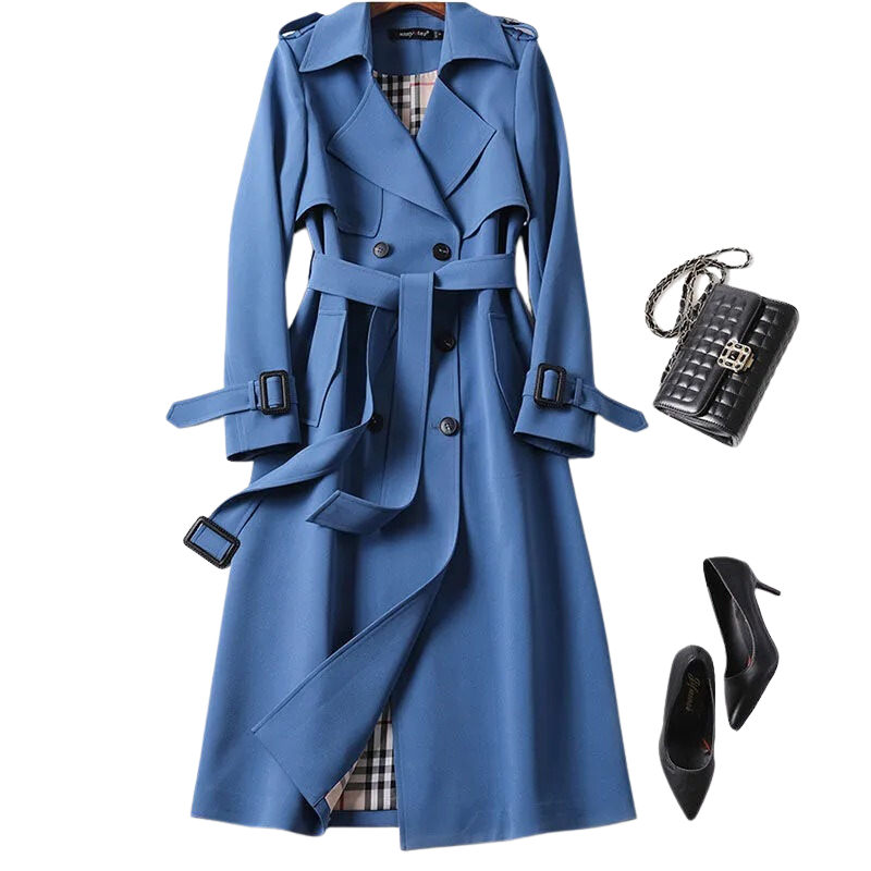 Trench-coat élégant pour femmes - parfait pour l'automne, intemporel et léger