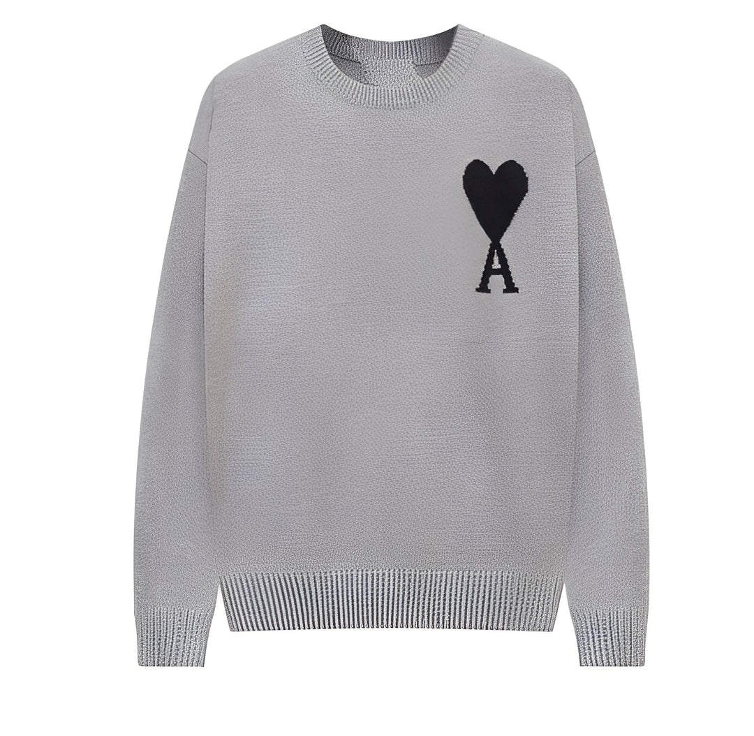 Aurélia - Sweat femme avec cœur brodé