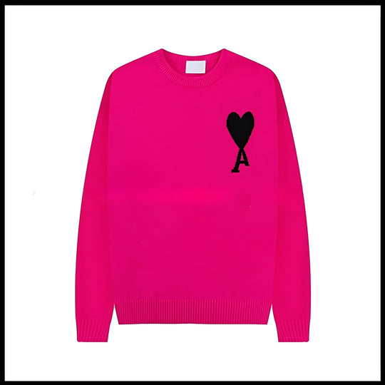 Aurélia - Sweat femme avec cœur brodé