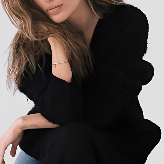 Lavena - Pull oversize en cachemire doux pour femmes