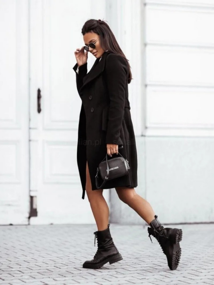 Trench-coat élégant et ajusté pour femme - Collection Automne