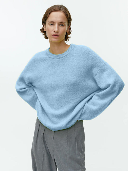 Caelie - Pull en cachemire épais et décontracté pour femmes