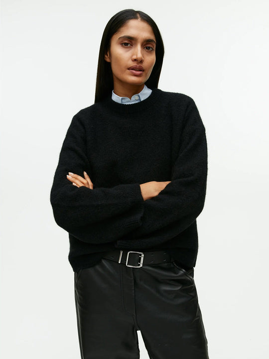 Caelie - Pull en cachemire épais et décontracté pour femmes