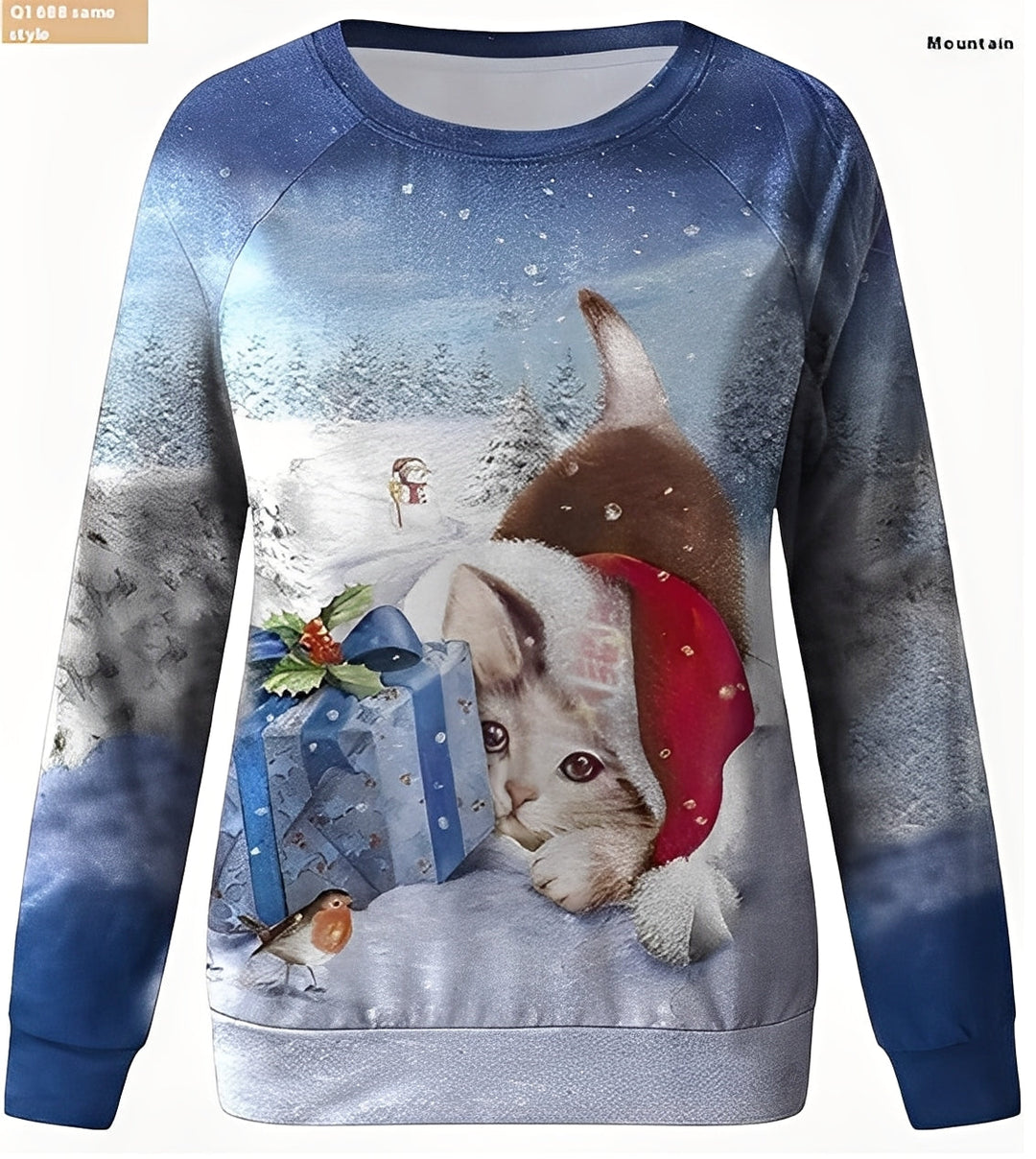 Quinty - Tricot de Noël pour femme