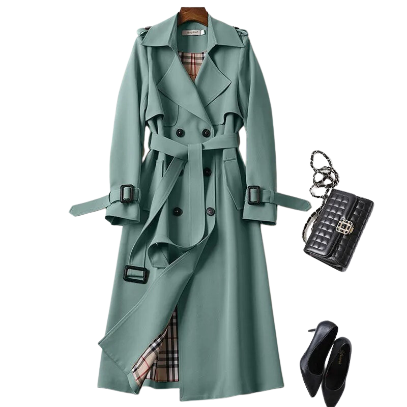 Trench-coat élégant pour femmes - parfait pour l'automne, intemporel et léger