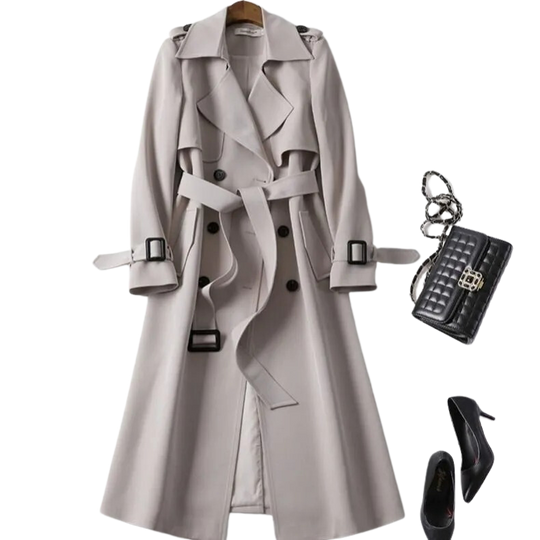 Trench-coat élégant pour femmes - parfait pour l'automne, intemporel et léger