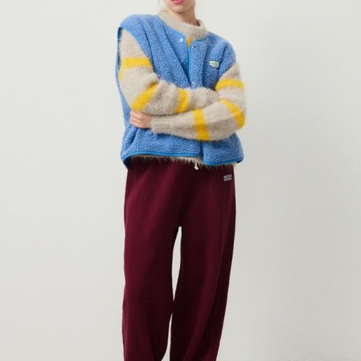 Gilet Femme Sans Manches – Boutonné, Doux et Confortable pour l'Automne