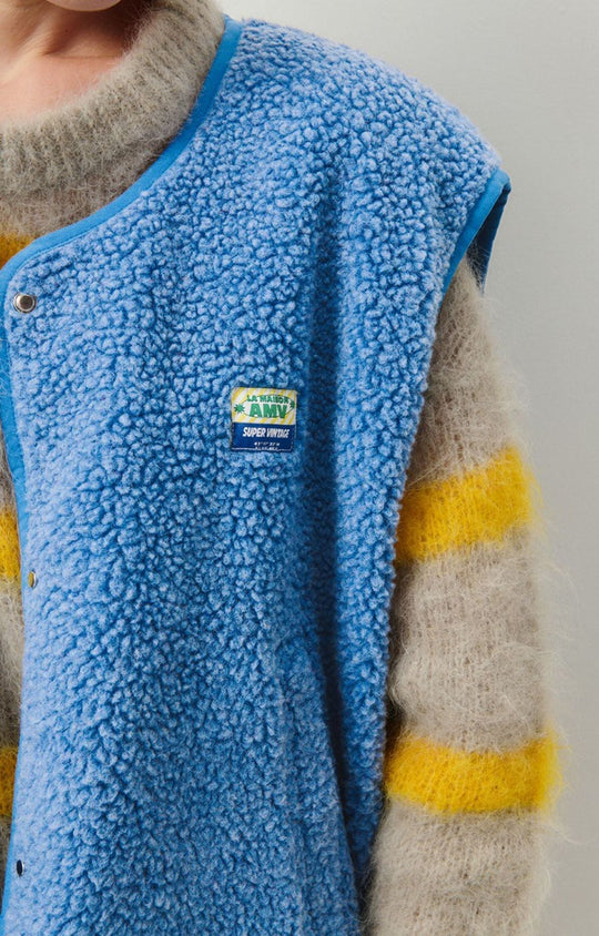 Gilet Femme Sans Manches – Boutonné, Doux et Confortable pour l'Automne