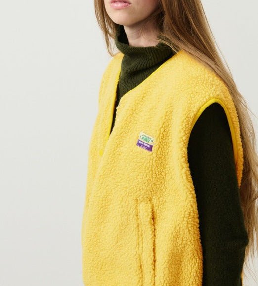 Gilet Femme Sans Manches – Boutonné, Doux et Confortable pour l'Automne