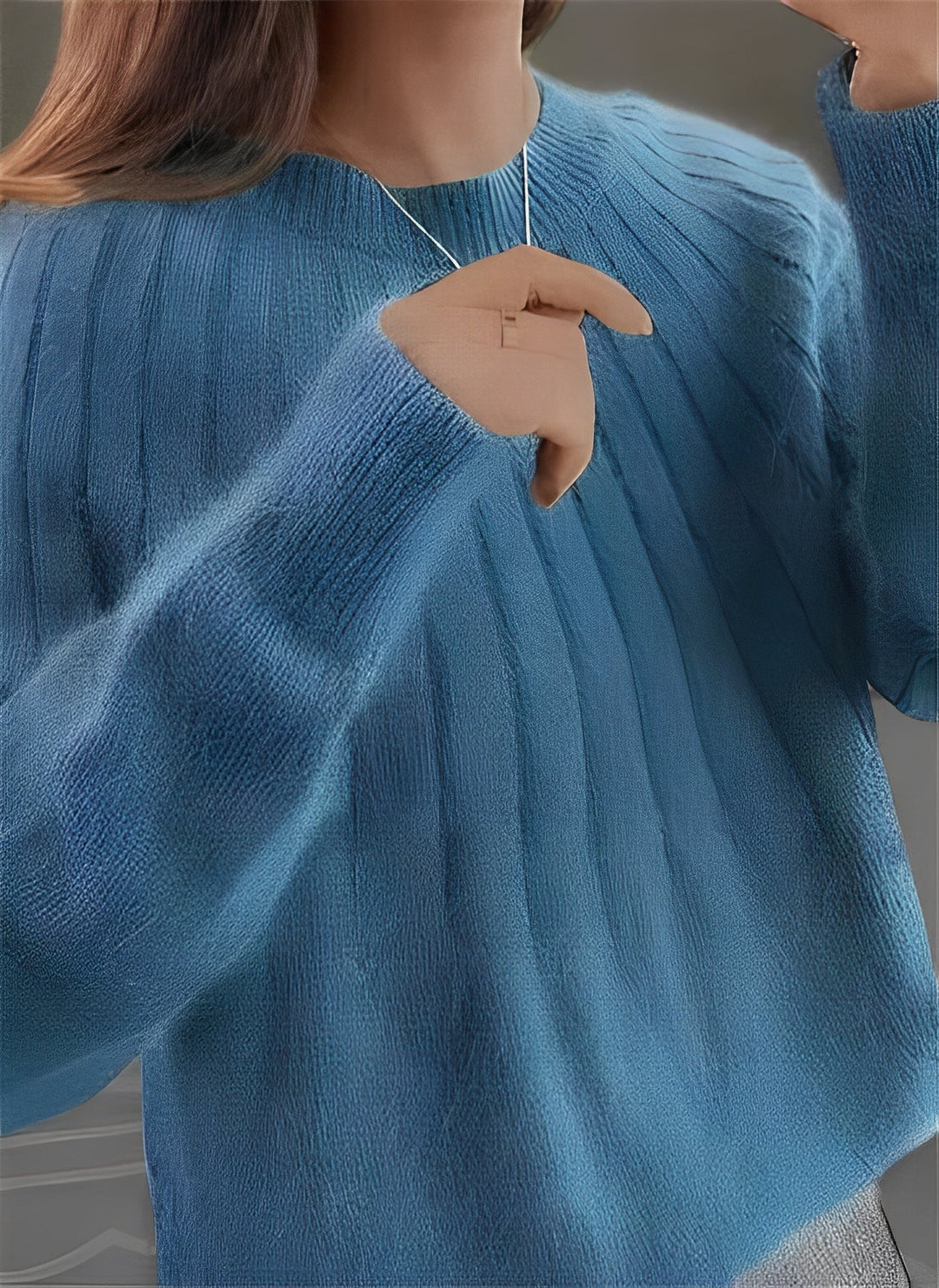 Cornelia - Pull en cachemire pour femmes, coupe décontractée