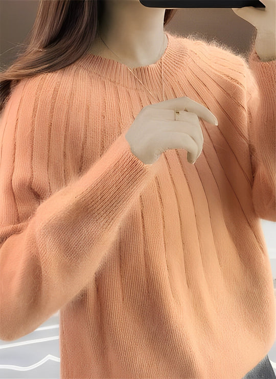 Cornelia - Pull en cachemire pour femmes, coupe décontractée